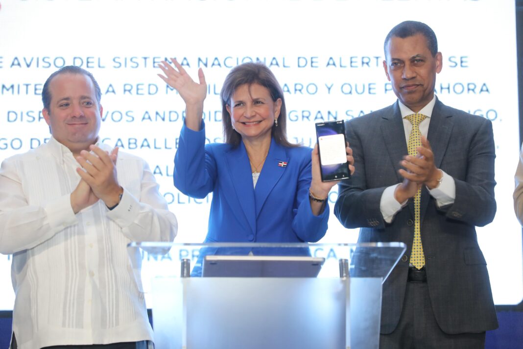 Gobierno dominicano realiza primera prueba técnica del Sistema Nacional de Alertas