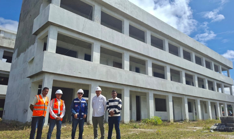 Infraestructura Escolar intensifica terminación de nuevo liceo para reubicar a 517 estudiantes de Los Alcarrizos