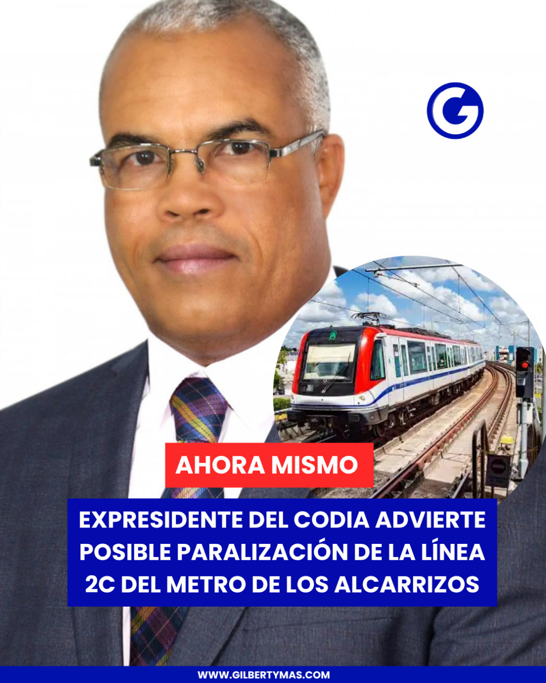 Presidente del CODIA advierte posible paralización de la Línea 2C del Metro de Los Alcarrizos