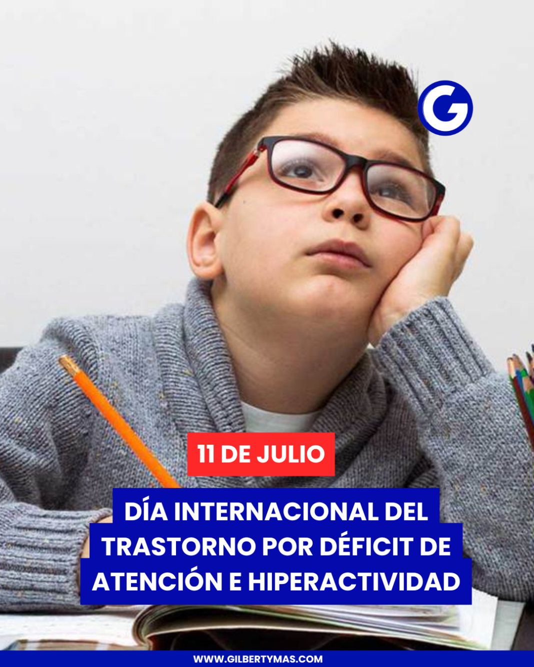 13 de julio | Día Internacional del Trastorno por Déficit de Atención e Hiperactividad