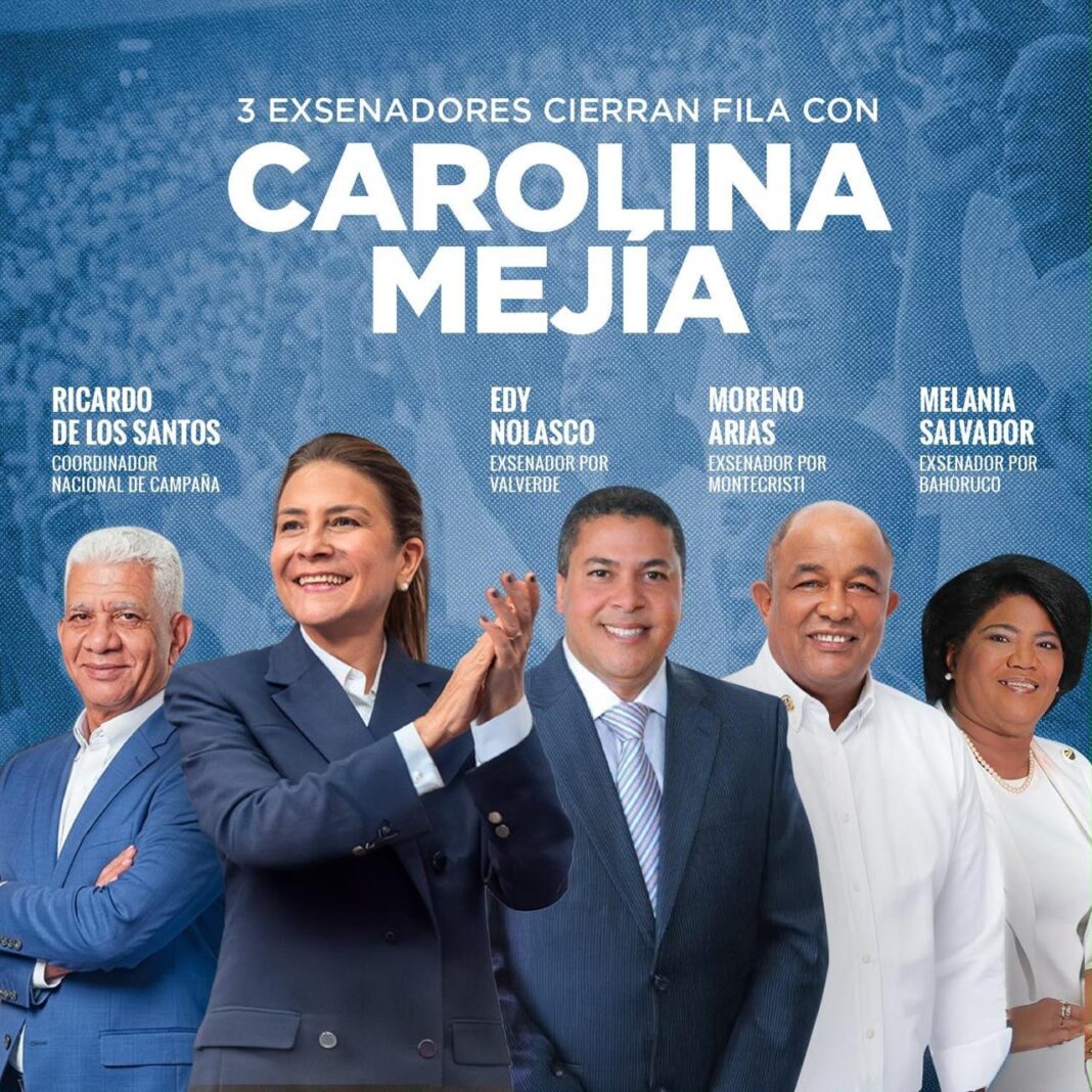 Ricardo de los Santos fortalece candidatura de Carolina e integra ex senadores Ricardo de los Santos fortalece candidatura de Carolina e integra ex senadores